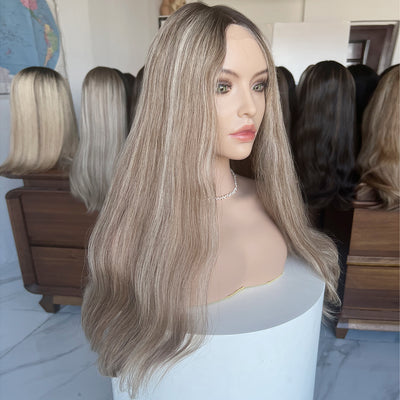 Salon-Grade Honey Blonde Lace Top Wig – 100% Virgin Hair | Bulk & Wholesale Available