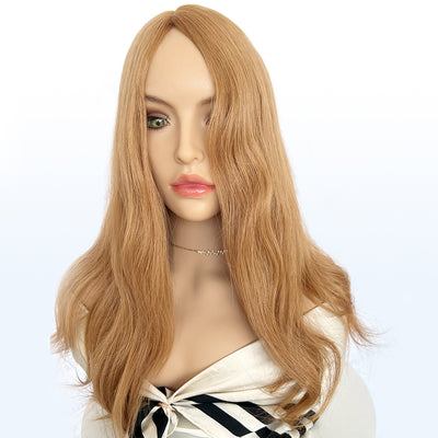 Silk Toppers Wholesale for Hair Salons and Stores | Warm Honey Blonde Hair Toppers