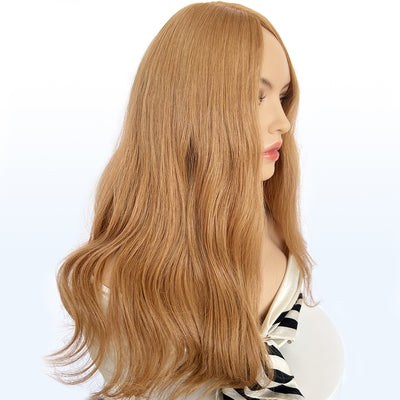 Silk Toppers Wholesale for Hair Salons and Stores | Warm Honey Blonde Hair Toppers