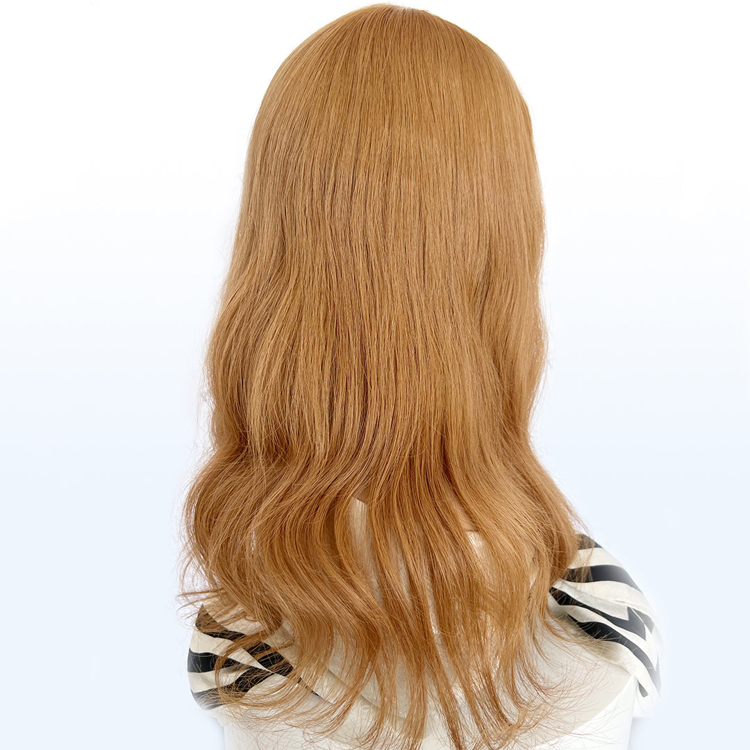 Silk Toppers Wholesale for Hair Salons and Stores | Warm Honey Blonde Hair Toppers