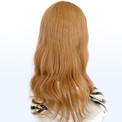 Silk Toppers Wholesale for Hair Salons and Stores | Warm Honey Blonde Hair Toppers