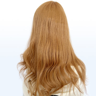 Silk Toppers Wholesale for Hair Salons and Stores | Warm Honey Blonde Hair Toppers