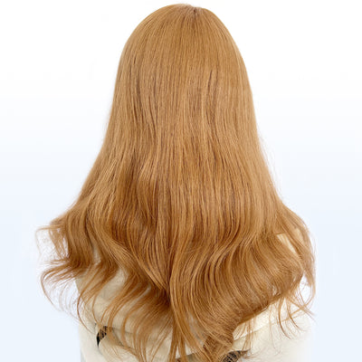 Silk Toppers Wholesale for Hair Salons and Stores | Warm Honey Blonde Hair Toppers