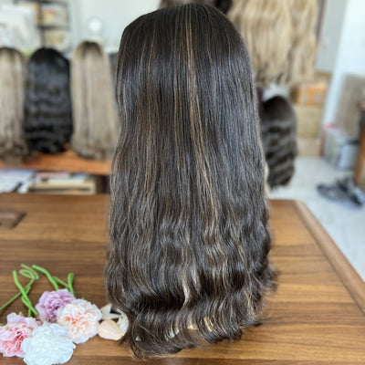 Skin Top Wigs Iconic Classic Hair Color #1/2/8H | Refined Wigs