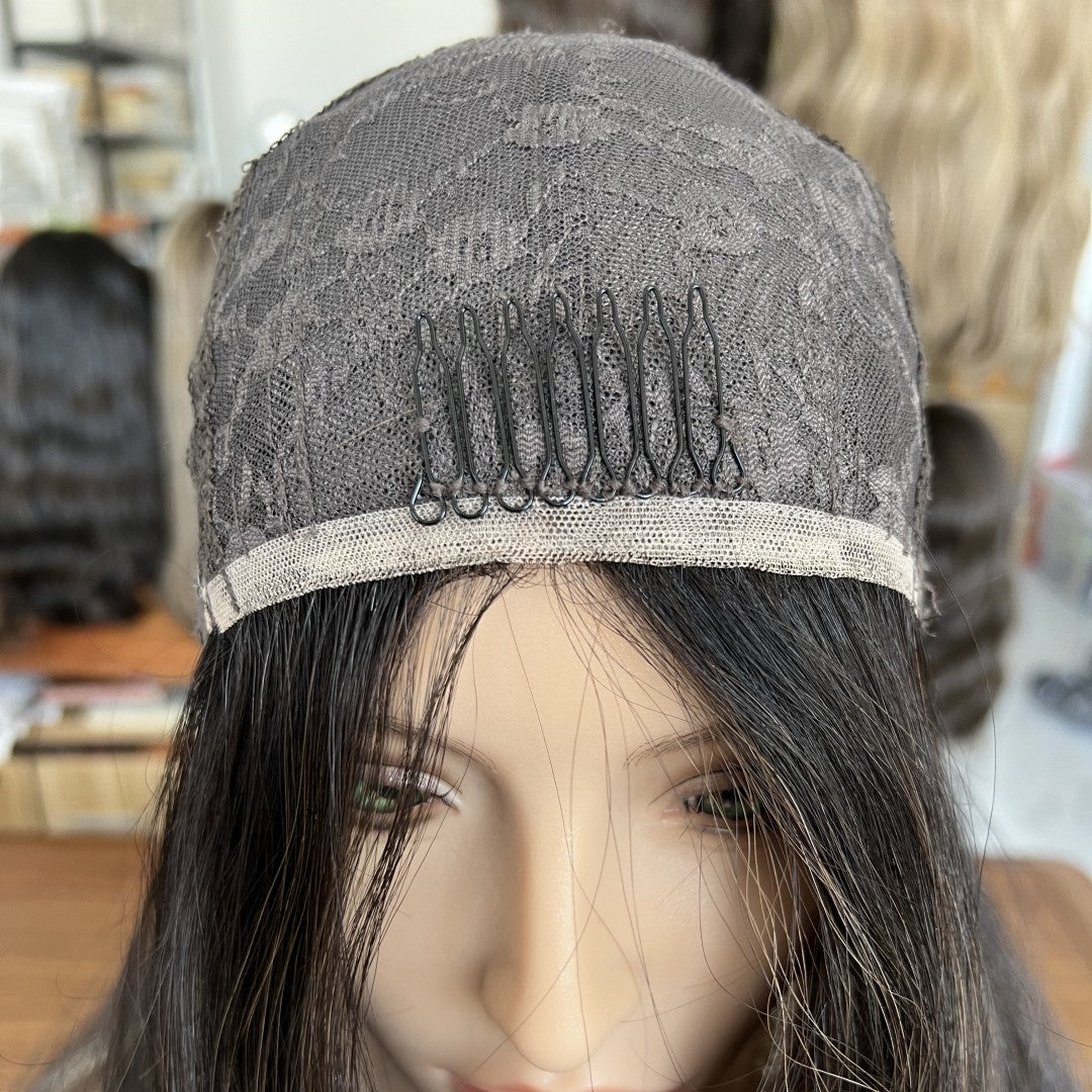 Skin Top Wigs Iconic Classic Hair Color #1/2/8H | Refined Wigs