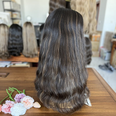 Skin Top Wigs Iconic Classic Hair Color #1/2/8H | Refined Wigs