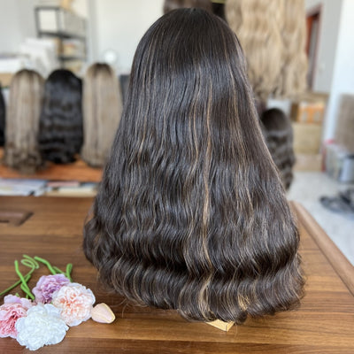 Skin Top Wigs Iconic Classic Hair Color #1/2/8H | Refined Wigs