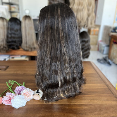 Skin Top Wigs Iconic Classic Hair Color #1/2/8H | Refined Wigs
