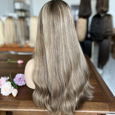 Top Lace Customized Color Wig – Must-Have Blend #8HL