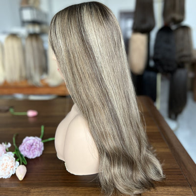 Top Lace Customized Color Wig – Must-Have Blend #8HL