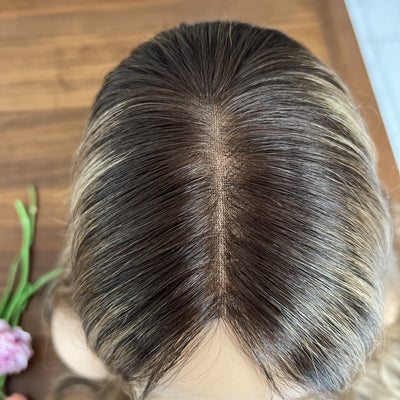 Top Lace Customized Color Wig – Must-Have Blend #8HL