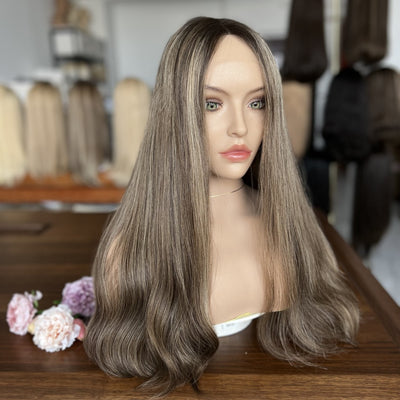 Top Lace Customized Color Wig – Must-Have Blend #8HL