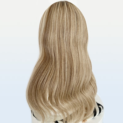 Wholesale Ash Brown Silk Base Hair Toppers for Women