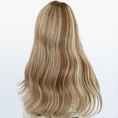 Wholesale Ash Brown Silk Base Hair Toppers for Women