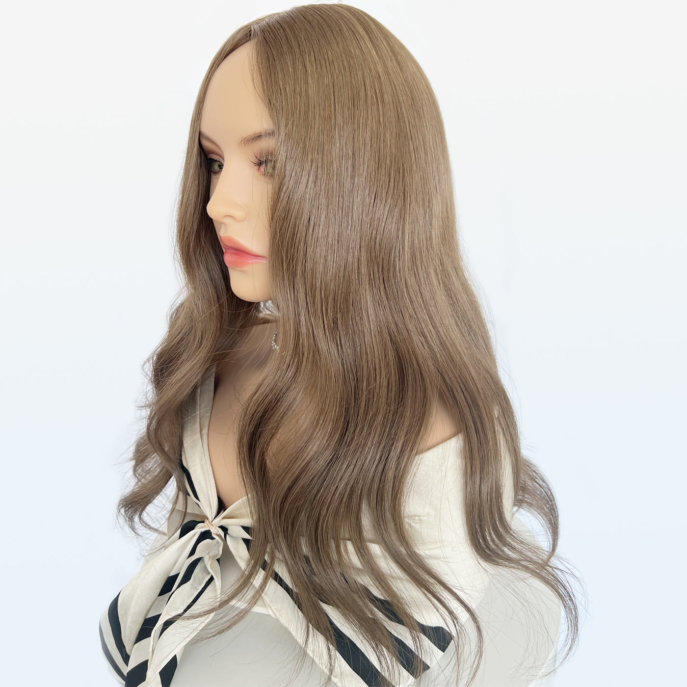 Wholesale Camel Brown Silk Topper - Multiple Sizes & Colors for Salons