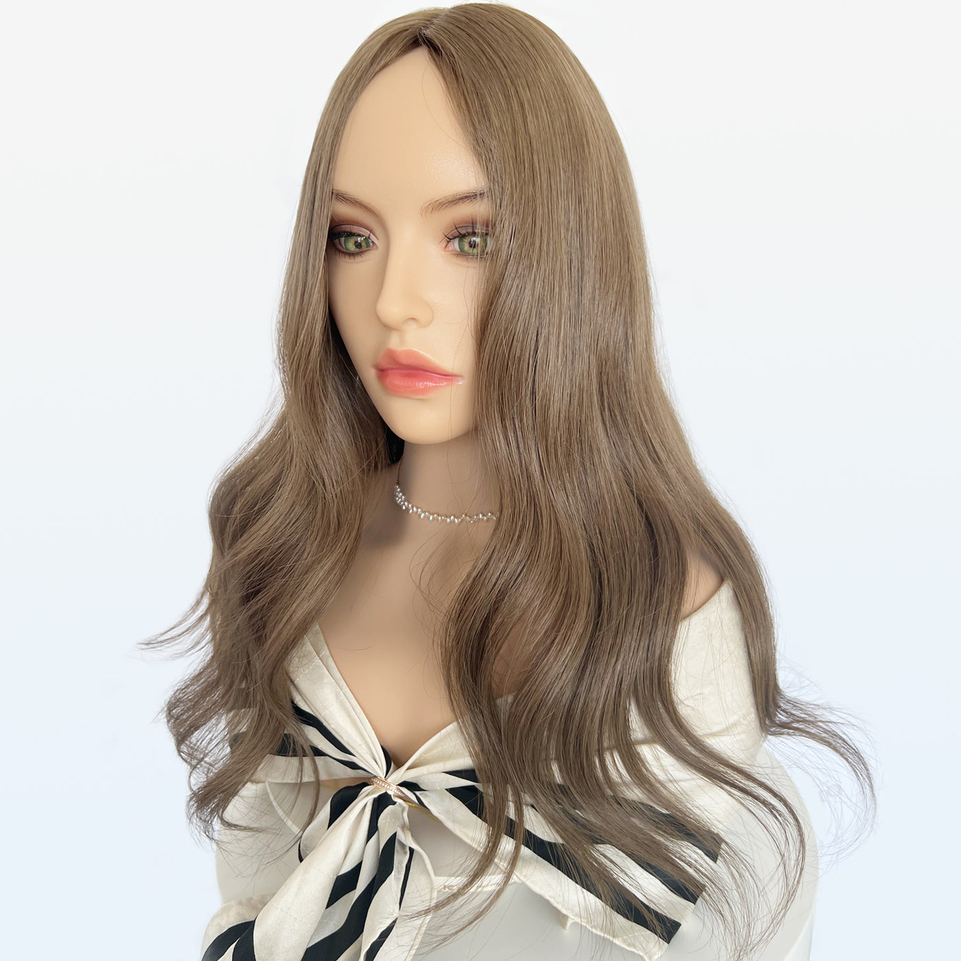 Wholesale Camel Brown Silk Topper - Multiple Sizes & Colors for Salons