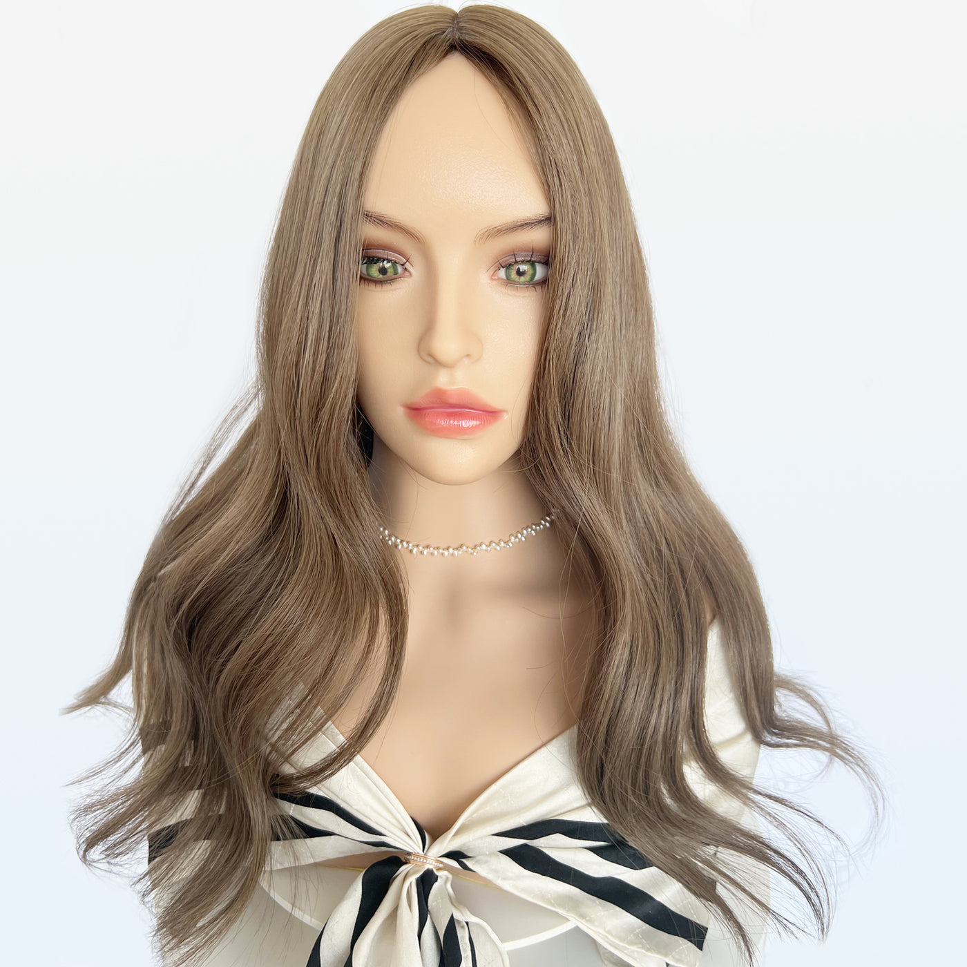 Wholesale Camel Brown Silk Topper - Multiple Sizes & Colors for Salons