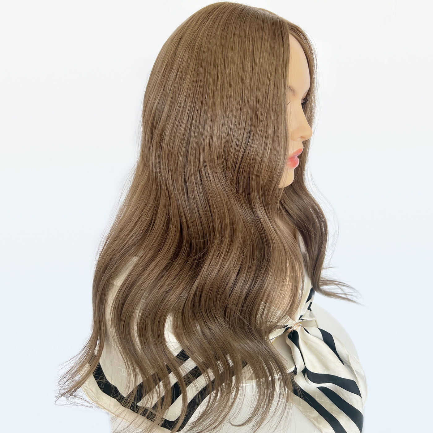 Wholesale Camel Brown Silk Topper - Multiple Sizes & Colors for Salons