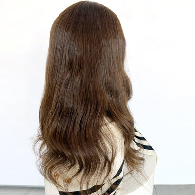 Wholesale Dark Brown Silk Topper #4 - Bulk Supply for Distributors