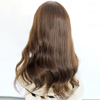 Wholesale Dark Brown Silk Topper #4 - Bulk Supply for Distributors
